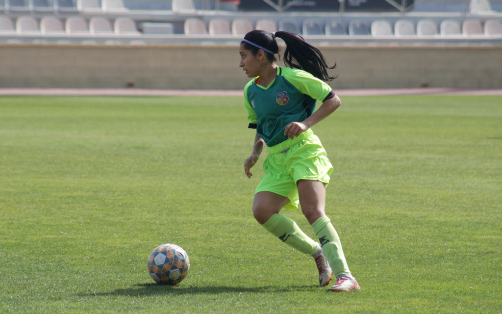 Futbolista cambio dirección